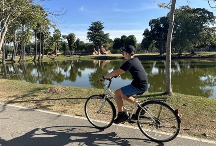 Thailand Familienreisen - Thailand Family & Teens - Fahrradtour durch den Historical Park