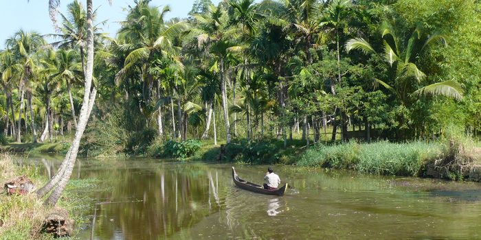 Südindien Familienreise - Indien Familienreise - Bootstour im Süden des Landes