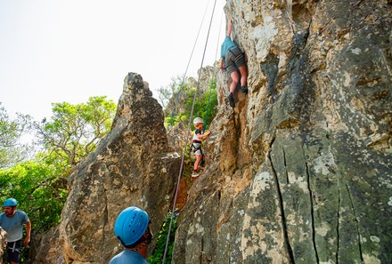 Algarve for family - Familienreise Algarve mit Kindern - Kletterseil