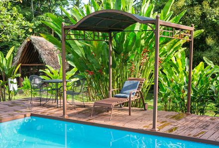Familienreise Costa Rica - Costa Rica for family - La Quinta Sarapiqui Lodge Pool