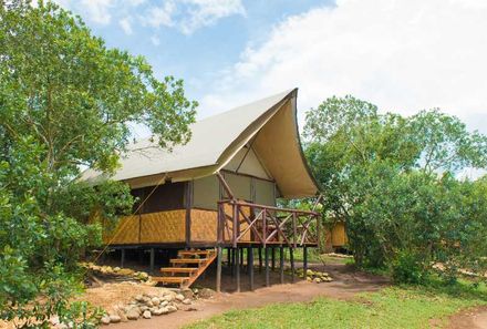 Uganda Individualreise - Uganda for family individuell - Queen Elizabeth Bush Lodge - Lodge