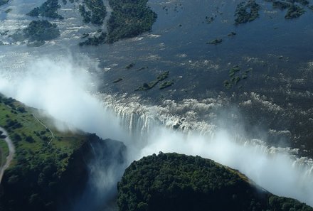 Botswana mit Jugendlichen - Sehenswürdigkeiten in Botswana - Viktoria Wasserfälle