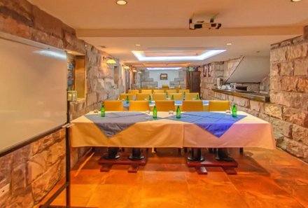 Familienreise Galapagos und Ecuador - Galapagos Family & Teens - Ikala Quito Hotel - Tische
