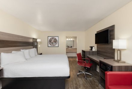 USA Südwesten for family - Ramada by Wyndham Kingman - Zimmer