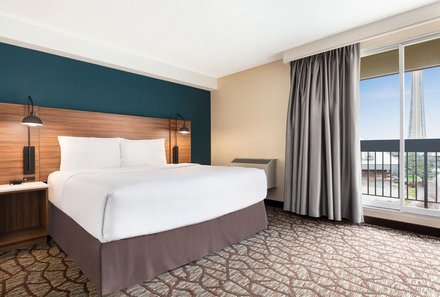 Ostkanada for family - Ostkanada Familienreise mit Kindern - Wyndham Garden Niagara Falls Fallsview - Zimmer