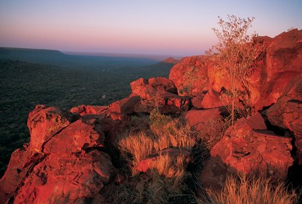 Namibia mit Kindern - Namibia for family - Sonnenuntergang am Waterberg