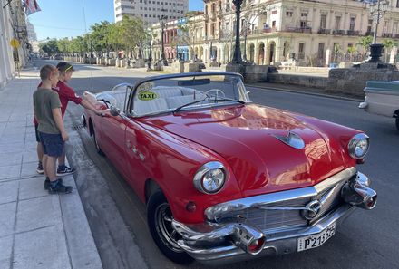 Kuba Familienreise - Kuba for family individuell - Oldtimerfahrt in Havanna