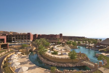 Jordanien Rundreise mit Kindern - Mövenpick Hotels & Resorts - Anlage