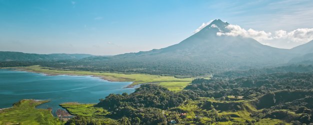 Costa Rica for family Junior - Costa Rica mit Kindern - Landschaft und Vulkan Arenal