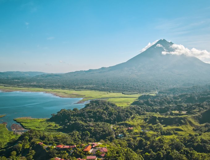 Costa Rica for family Junior - Costa Rica mit Kindern - Landschaft und Vulkan Arenal