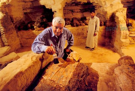 Halle der goldenen Mumien mit Guide - Ägypten mit Kindern