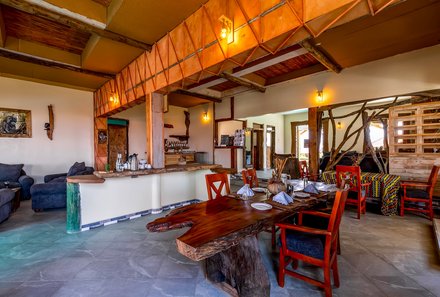 Uganda Family & Teens - Kigarama Wilderness Lodge - Innenbereich