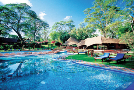Kenia Familienreise - Kenia for family individuell - Lake Naivasha - Lake Naivasha Sopa Resort - Pool