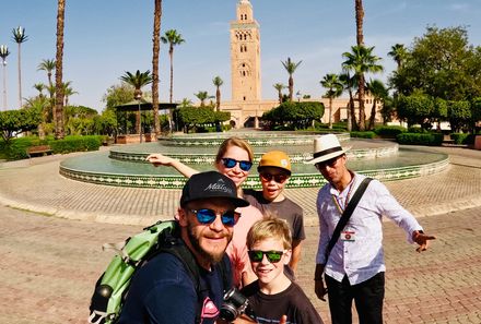 Familienurlaub Marokko - Marokko for family summer - Familie erkundet Marrakesch