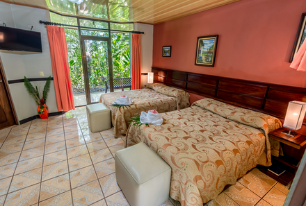 Costa Rica Familienreise - Costa Rica for family individuell - Puerto Viejo de Sarapiqui - Ara Ambigua Lodge - Zimmer