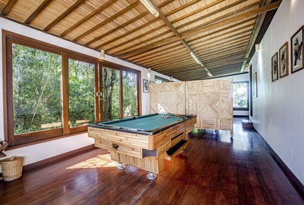 Bali for family deluxe - Familienreise Bali mit Kindern - Munduk Moding Plantation - Billard