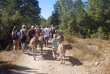 Sardinien Familienreise - Sardinien for family - Eseltrekking im Supramonte