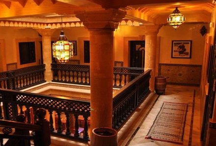 Marokko mit Kindern - Marokko for family - Hotel Wind Palace von innen