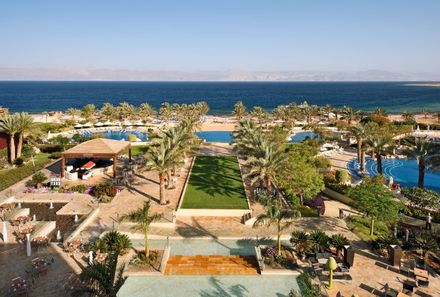 Jordanien Rundreise mit Kindern - Mövenpick Hotels & Resorts - Anlage