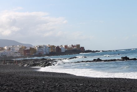 Kanaren mit Kindern - Teneriffa mit Kindern - Puerto de la Cruz - Playa Jardin