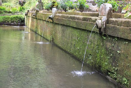 Bali mit Kindern - Bali for family - Gunung Kawi großes Wasserbecken