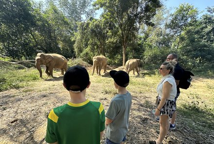 Thailand Familienreisen - Thailand Family & Teens - Elefantenerlebnis mit Kindern