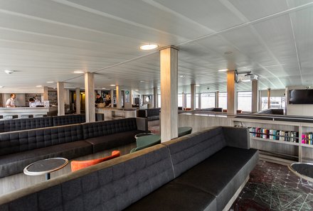 Familienreise Arktis - Arktis Reise mit Jugendlichen - MS Plancius - Lounge