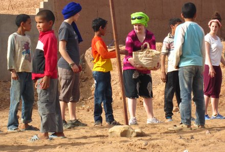 Marokko mit Kindern - Marokko for family Summer - Spielen mit einheimischen Kindern