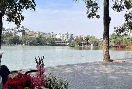 Laos und Vietnam Familienreise - Laos und Vietnam Reise mit Kindern - Hanoi Hoan Kiem See