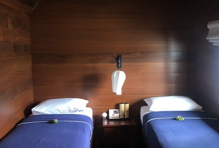 Vietnam Familienreise - Vietnam for family - Bassac Cruise - Zimmer
