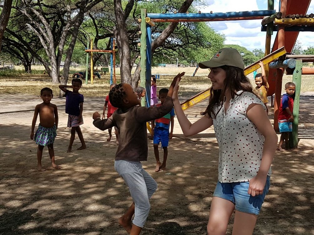Namibia mit Kindern - Namibia Familienurlaub - Zu Besuch im Hilfsprojekt