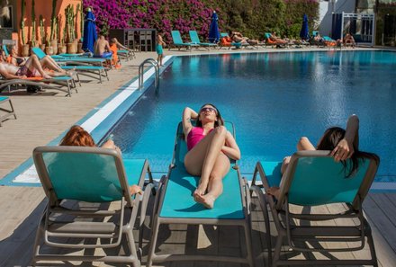 Marokko for family - Marokko Familienreise mit Kindern - Atlas Essaouira Riad Resort - Pool