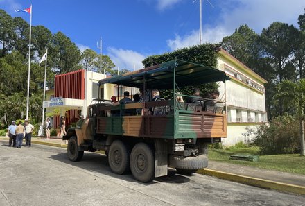 Kuba mit Kindern - Kuba Urlaub mit Kindern - Russischer LKW