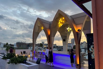 Thailand mit Kindern - Thailand for family - Rooftop Bar in Bangkok
