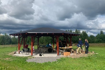 Schweden for family - Schweden Sommer -  Grillplatz
