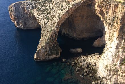 Malta Familienreise - Malta for family - Freizeit an der Blauen Grotte