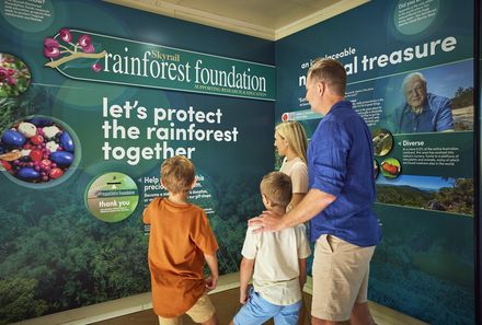 Australien for family - Australien Familienreise -  Familie rainforest foundation