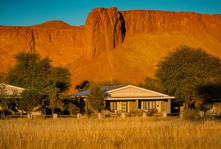 Namibia for family - Namib Desert Lodge - Unterkunft in der Landschaft