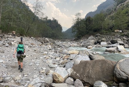 Nepal Familienreisen - Nepal for family - Trekking nach Landruk