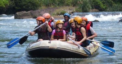 Sri Lanka mit Kindern - Rafting