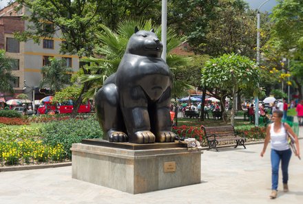 Kolumbien Familienreise - Kolumbien Family & Teens - Medellin - Skulpturen