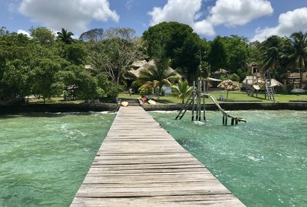Mexiko Familienreise - Mexiko Family & Teens- Bacalar Natur und Steg