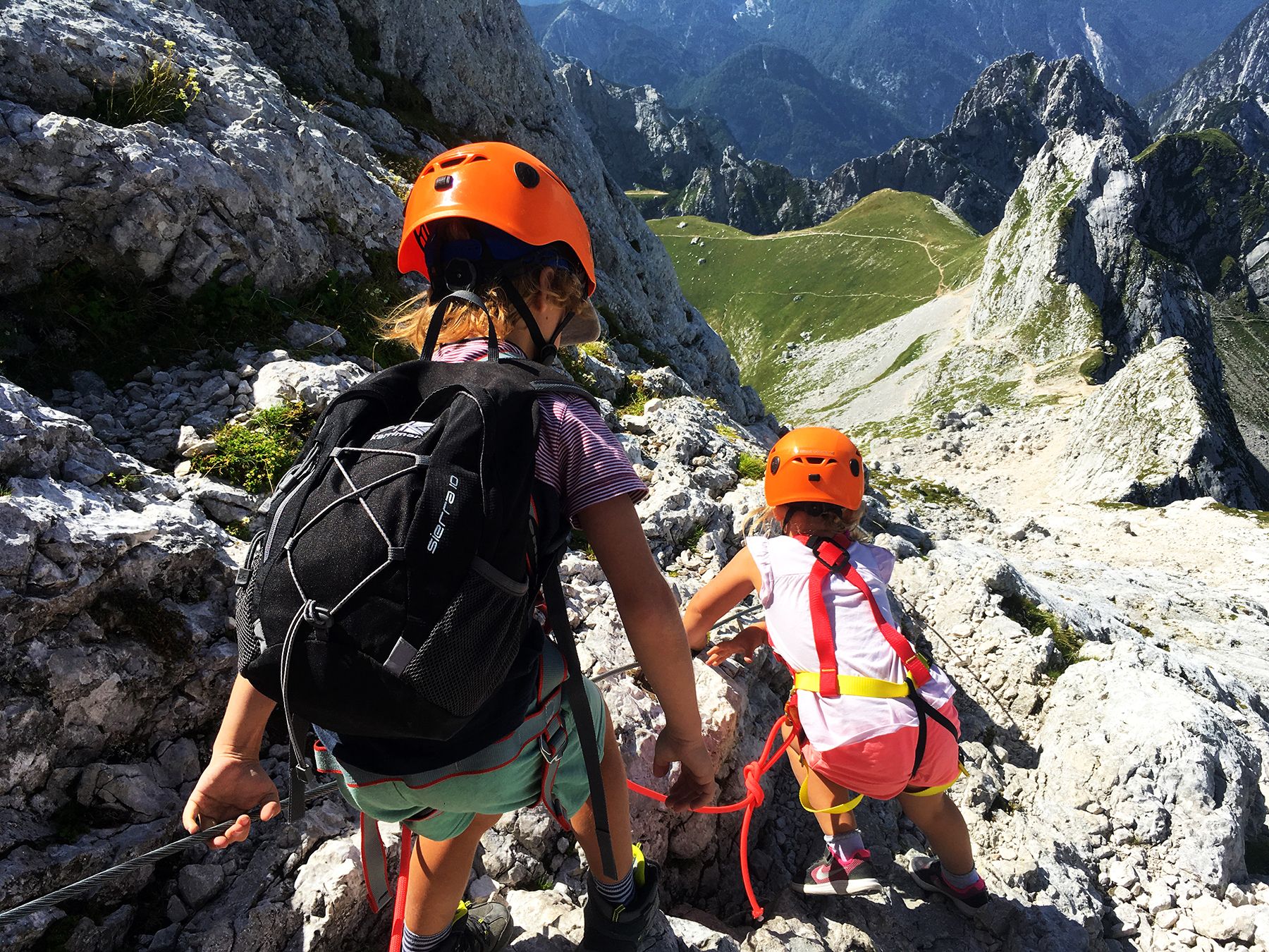 Abenteuerurlaub mit Kindern - Geheimtipp Urlaub mit Kindern - Klettern in Slowenien