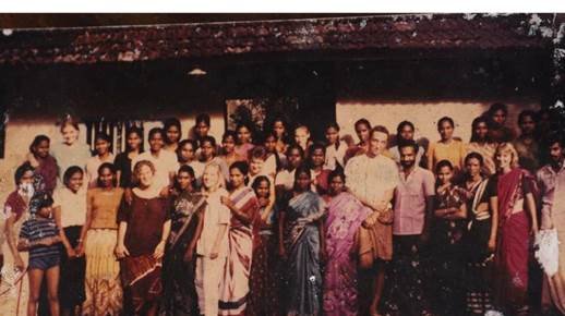 Südindien mit Kindern - BASIS Projekt Indien - Altes Gruppenfoto