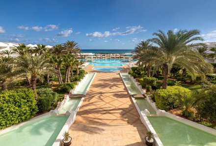 Tunesien Familienurlaub - Tunesien for family - Radisson Blue Palace Resort & Thalasso - Anlage
