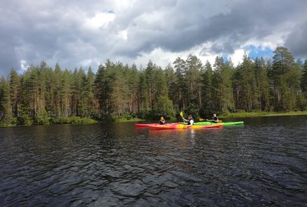 Finnland Familienreise - Finnland for family individuell - Kanutour