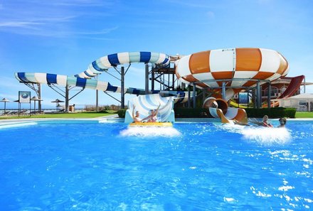 Familienreise Ägypten - Ägypten for family - Jaz Aquamarine Resort - Rutschen