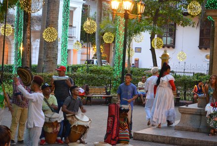 Kolumbien Familienreise - Kolumbien Family & Teens - Cartagena bei Abend