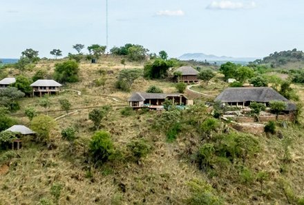 Familienreise Tansania - Tansania for family individuell deluxe - Ikoma Hills Lodge - Lodges auf dem Berghang