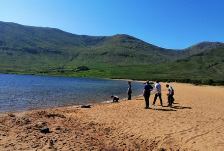 Irland Familienreise - Irland for family - Connemara Nationalpark Strand